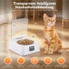 Distributeur automatique de nourriture humide pour chat avec bol de - vue 2