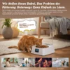 Distributeur automatique de nourriture humide pour chat avec bol de - vue 6