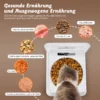 Distributeur automatique de nourriture humide pour chat avec bol de - vue 5