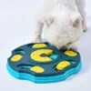 Jouet puzzle pour chiens, mangeoire lente interactive