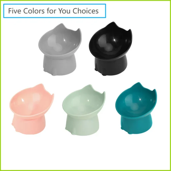 Gamelle surélevée pour chat avec longues oreilles, anti-basculement Gamelle surélevée pour chat avec longues oreilles, anti-basculement - vue 6