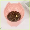 Gamelle surélevée pour chat avec longues oreilles, anti-basculement Gamelle surélevée pour chat avec longues oreilles, anti-basculement - vue 5