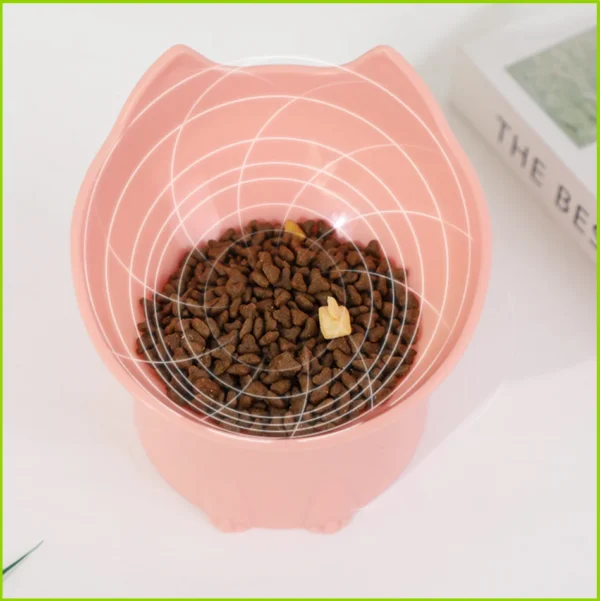 Gamelle surélevée pour chat avec longues oreilles, anti-basculement Gamelle surélevée pour chat avec longues oreilles, anti-basculement - vue 5