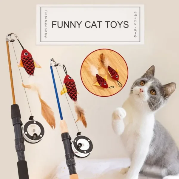 Jouet rétractable pour chat - vue 2