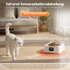 Distributeur automatique de nourriture humide pour chat avec bol de - vue 3