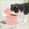 Gamelle surélevée pour chat avec longues oreilles, anti-basculement Gamelle surélevée pour chat avec longues oreilles, anti-basculement - vue 3